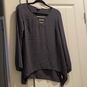 Grey long sleeve juicy couture shirt